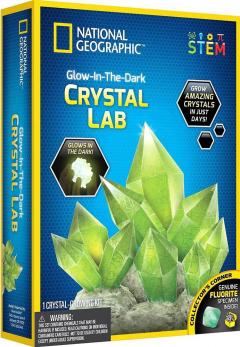 Kit educativ - Laborator de crestere cristale verzi