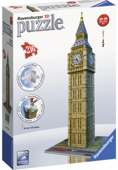 Puzzle 3D - Big Ben, 216 piese