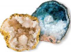 Kit educativ - Invata sa spargi o geoda