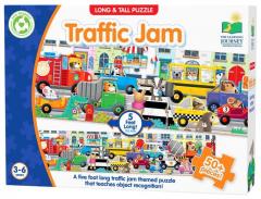 Puzzle lung de podea - Trafic blocat