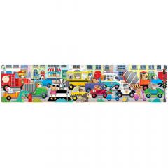 Puzzle lung de podea - Trafic blocat