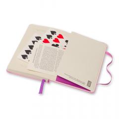 Moleskine Alice's Adventures in Wonderland Limited Edition Pink Hard Ruled Pocket Notebook