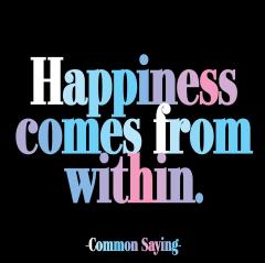 Magnet - Happiness Comes from Within