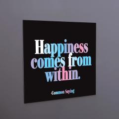 Magnet - Happiness Comes from Within