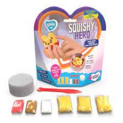Set cu argila usoara - Squishy Hero - Squiny Pooh
