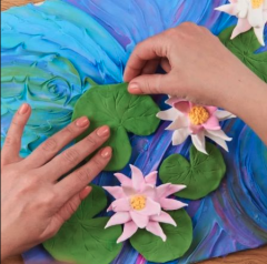 Set creativ - Sensory Art, Water Lilies
