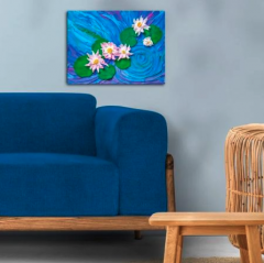 Set creativ - Sensory Art, Water Lilies