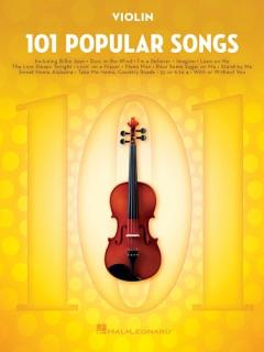 Coperta cărții 101 Popular Songs - Violin
