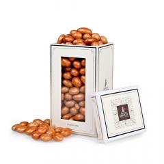 Drajeuri stafide cu coniac trase in ciocolata