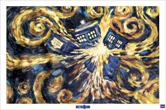 Poster - Doctor Who - Exploding Tardis 