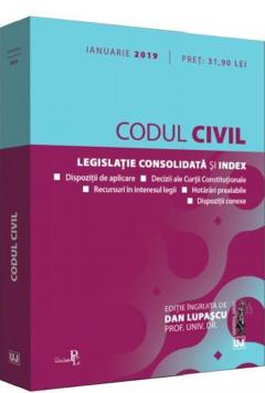 Codul Civil. Ianuarie 2019