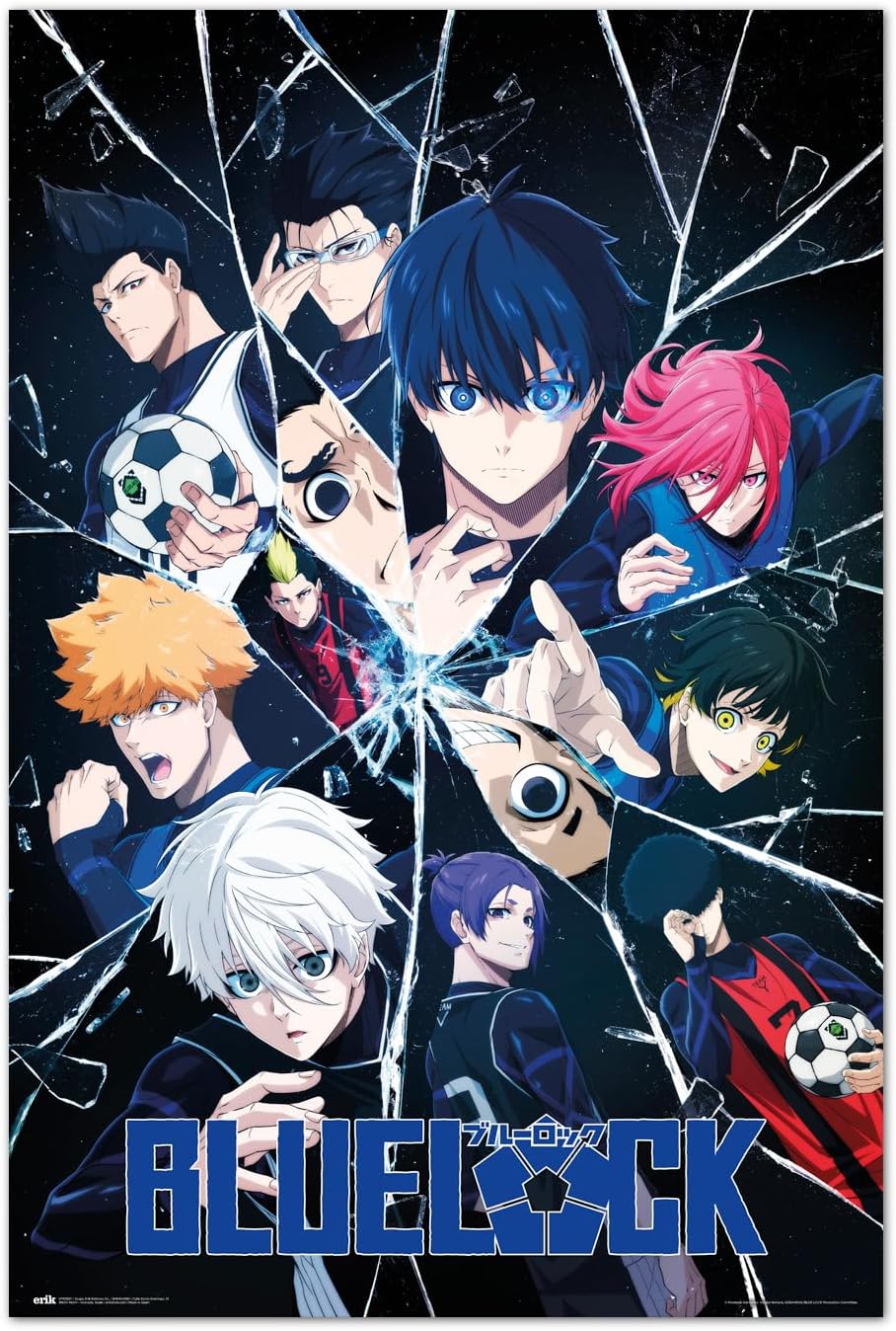Poster - Blue Lock - Parteners and Rivals - Grupo Erik