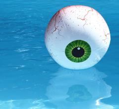 Minge pentru plaja - Giant Eyeball