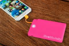 Baterie externa -Electric Jelly Lightning - Pink