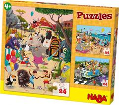 Puzzle - Animale petrecarete