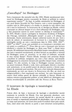 Mircea Eliade. De la magie la mit