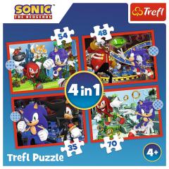 Puzzle 4 in 1 - Sonic - Aventurile lui Sonic