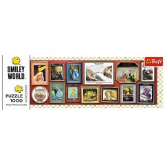 Puzzle - Panorama Lumea Smiley 1000 de piese