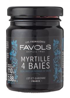 Gem de afine - Les Fromageres - Myrtille 4 Baies