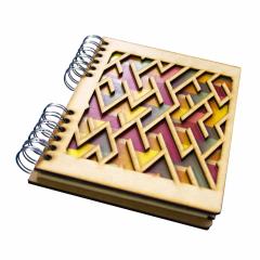 Carnet A6 - Lined - Labyrinth