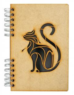 Carnet A6 - Dotted - Black Cat