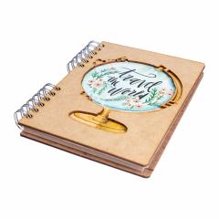 Carnet A6 - Dotted - Travel the World