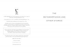 The Metamorphosis and Other Stories