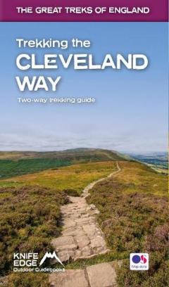 Coperta cărții Trekking the Cleveland Way: Two-way guidebook with OS 1:25k maps: 20 different itineraries
