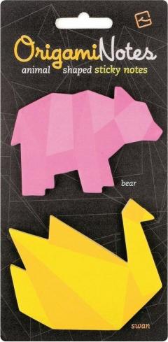 Post-it Origami Notes Bear& Swan