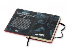 Moleskine Pocket Blue Note Red Limited Edition - Hard Ruled Notebook