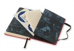 Moleskine Pocket Blue Note Red Limited Edition - Hard Ruled Notebook