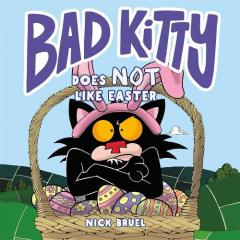 Coperta cărții Bad Kitty Does Not Like Easter