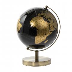 Glob pamantesc -  Black & Gold World Globe