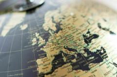 Glob pamantesc -  Black & Gold World Globe