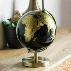 Glob pamantesc -  Black & Gold World Globe