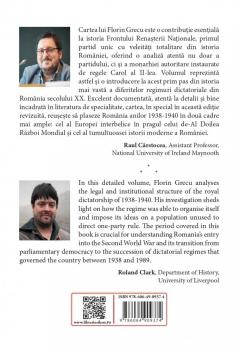 Arhitectura politica a primului partid unic din istoria Romaniei