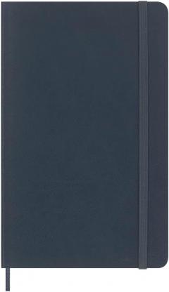 Carnet - Precious & Ethical with Gift Box - Large, Vegan Soft Cover, Ruled - Petroleum