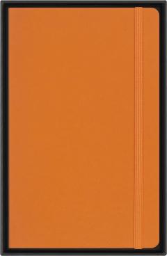 Carnet - Precious & Ethical with Gift Box - Large, Vegan Soft Cover, Ruled - Orange