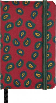 Carnet - Silk Hard Cover with Gift Box - XS, Plain - Bordeaux