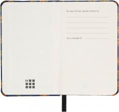 Carnet - Silk Hard Cover with Gift Box - XS, Plain - Blue