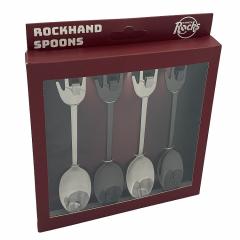 Set 4 lingurite - Rock Hand Spoons