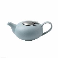 Ceainic-London Pottery Pebble- Filter 2 Cup Teapot- Light Blue