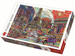 Puzzle 1000 piese - Colour of Paris