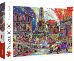 Puzzle 1000 piese - Colour of Paris