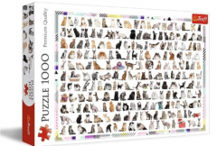 Puzzle 1000 piese - Pisici 208 la numar