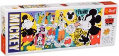 Puzzle 500 piese - Panorama - Legendarul Mickey Mouse