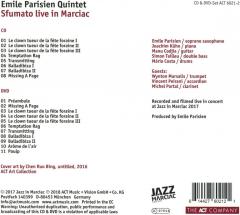 Sfumato Live in Marciac (CD+DVD)