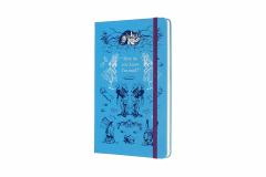 Agenda 2019-2020 - Moleskine Alice's Adventures in Wonderland Limited Edition 18-Month Weekly Planner - Blue, Large, Hard cover