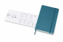 Agenda 2019-2020 - Moleskine 18 Months Weekly Notebook Diary and Planner - Magnetic Green, Pocket, Hard Cover