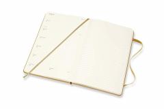 Agenda 2019-2020 - Moleskine 18 Months Weekly Notebook Diary and Planner - Ripe Yellow, Large, Hard Cover